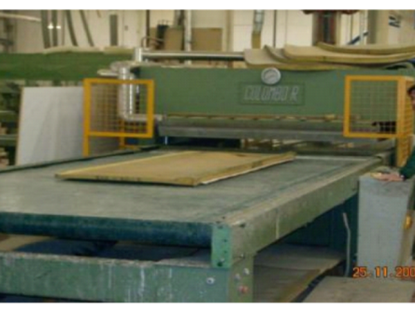 Linea di pressatura COLOMBO R. mod. PCA da mm. 1900x3500 - cod. 11
